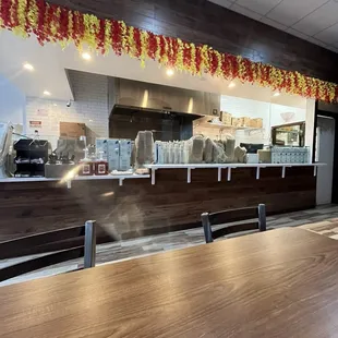 interior, sushi and sashimi