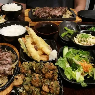 @Tokoname Restaurant Manoa, which no longer exists,but I still wanted 2 share this picture of their Yummy Grindz! We need 2 come here again.