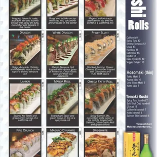 Menu (3 of 5) as of 10/30/2023