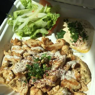 Chicken Shawarma with rice