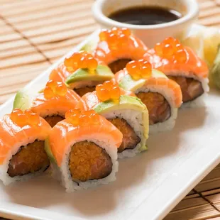 Double Salmon roll