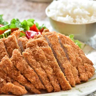 Tonkatsu dinner