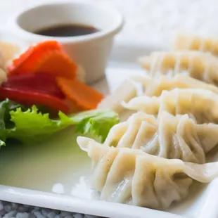Gyoza pork steamed
