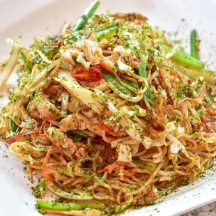Yakisoba with chicken