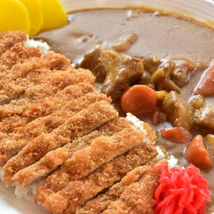 Katsu curry dinner