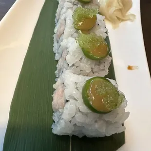 Yellowtail Sushi Roll