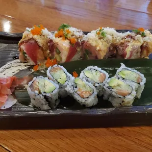 Great sushi.  Flavors and combinations.