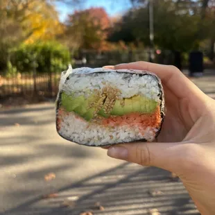 Salmon Avocado Onigirazu