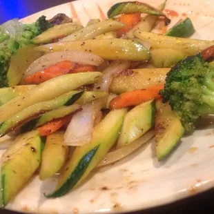 Side order mixed vegetables $3.49