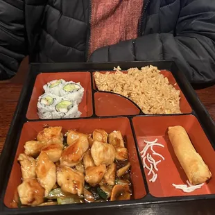 Chicken bento box