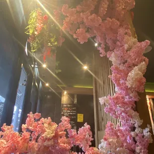 interior, sushi and sashimi