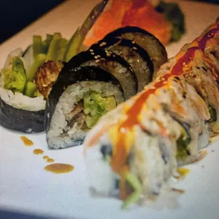 food, sushi, sushi and sashimi, sashimi
