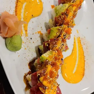 Sea food salad with great variety of fish!