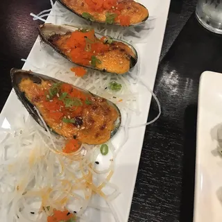 Baked Green Mussels (4)