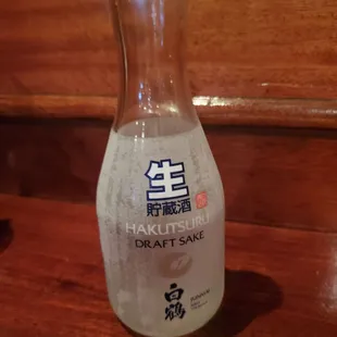 Starting with some sake!