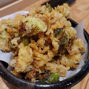 Brussel sprouts.   These are so very good.