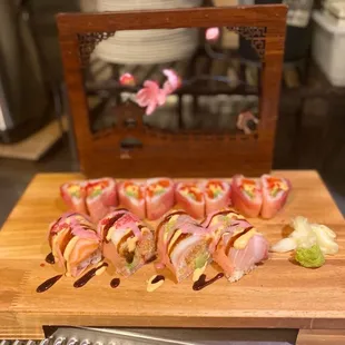 Hawaii Roll and sweetheart