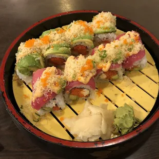Red Dragon and Godzilla roll