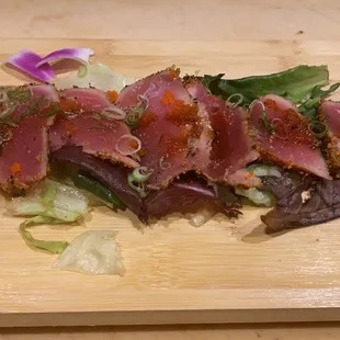 Pepper Tuna Tataki