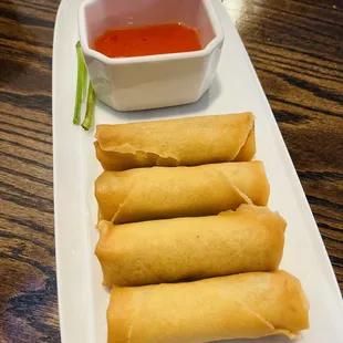Spring rolls (vegetarian)