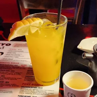 Mango Lemonade, sake