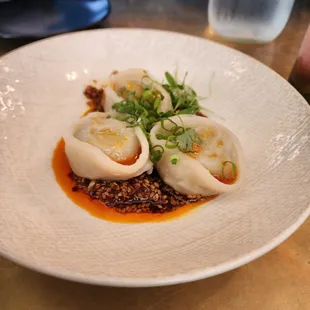 Hot Chicken Chili Dumplings