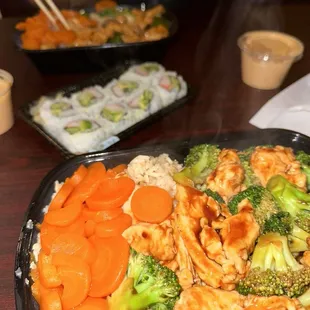 sushi, food, sashimi, sushi and sashimi