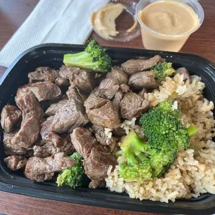 steak, food