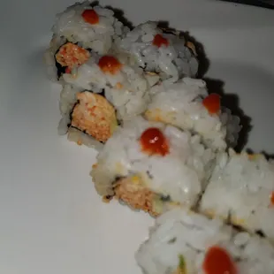 spicy California roll