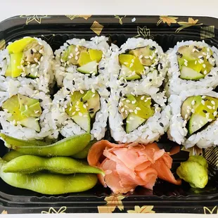 Sushi veggie roll