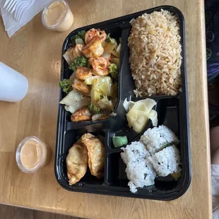 Shrimp Bento Box