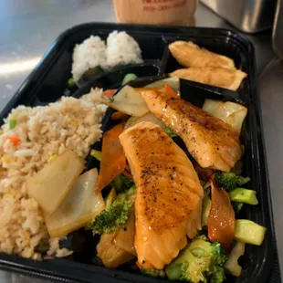 Salmon Bento Box