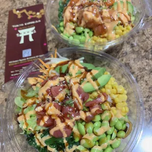 Tuna or Salmon Poke Bowl