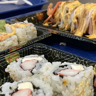 Spicy Softshell Crab Roll Crab and Cream Cheese Roll Frank's Roll