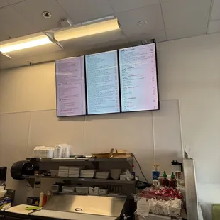 sushi and sashimi, interior