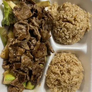 Beef hibachi
