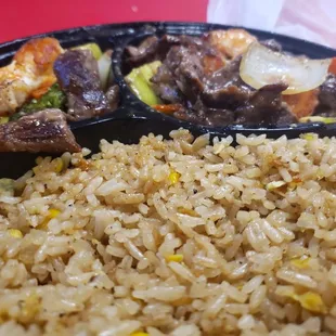 Steak &amp; shrimp combo!