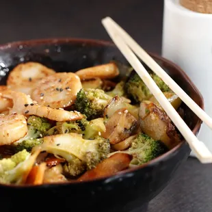 Hibachi Scallops