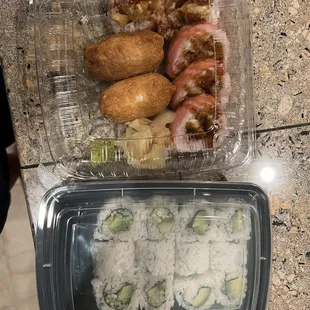 Vegan sushi