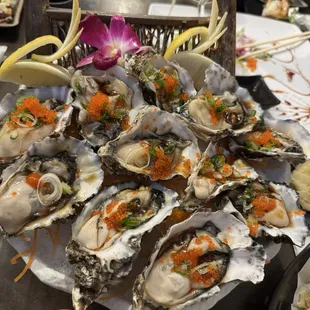 mussels, shellfish, oysters and mussels, food, oysters