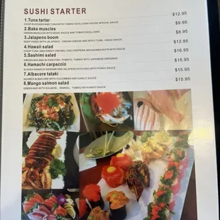 Menu as of 01/28/2025