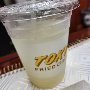 Yuzu lemonade....BOSS