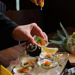 oysters and mussels, food