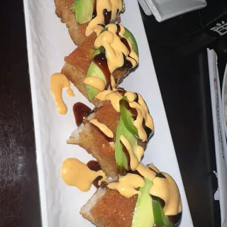 X111 Crispy Rice with Spicy Tuna *