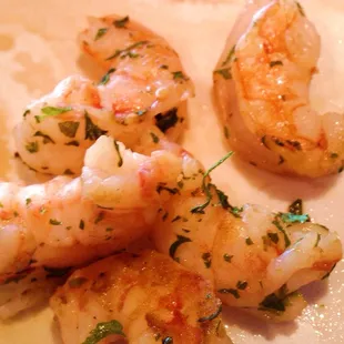 You also get a two piece shrimp starter, sometimes more if the Chef is feeling frisky.
