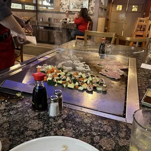 Teppanyaki lunch special.