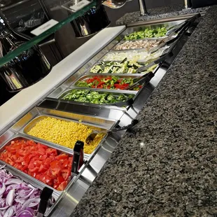 Fresh hibachi veggies