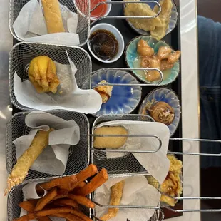More hot bar menu items