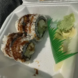 Tempera chicken rolls