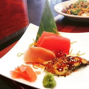 sushi, sashimi, food, sushi and sashimi